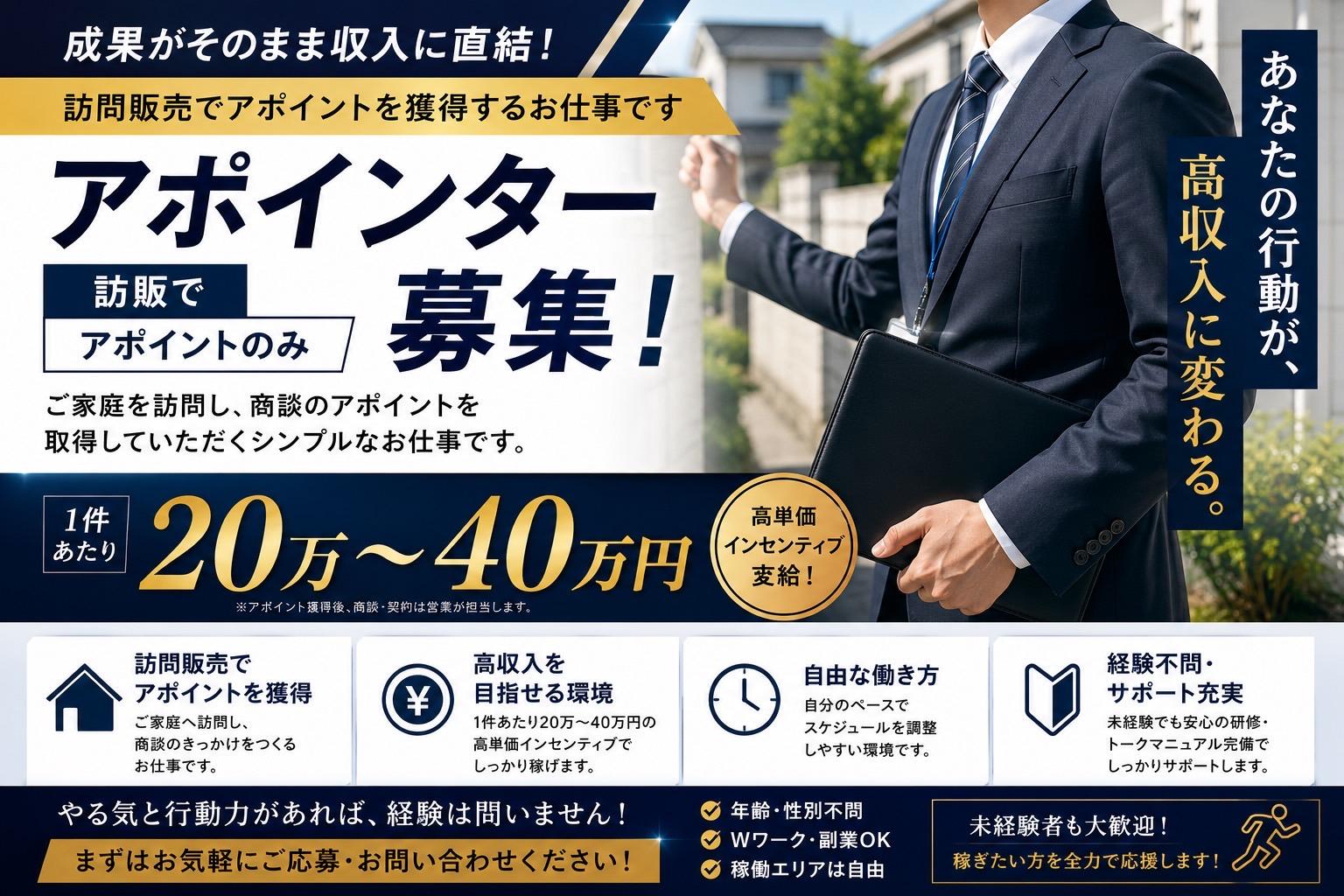 業界最高水準の報酬<太陽光パネル オール電化> 業務委託の情報